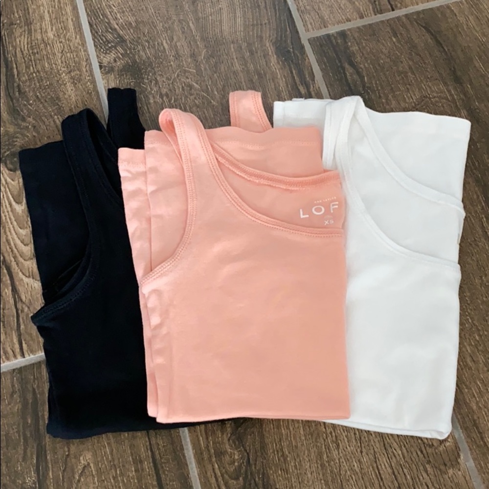LOFT Tank Top Lot of 3